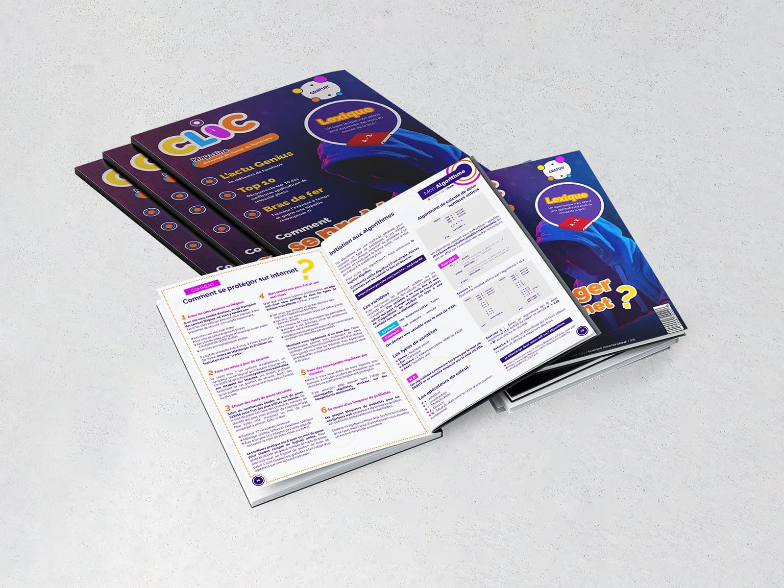 Clic Magazine — Educational magazine