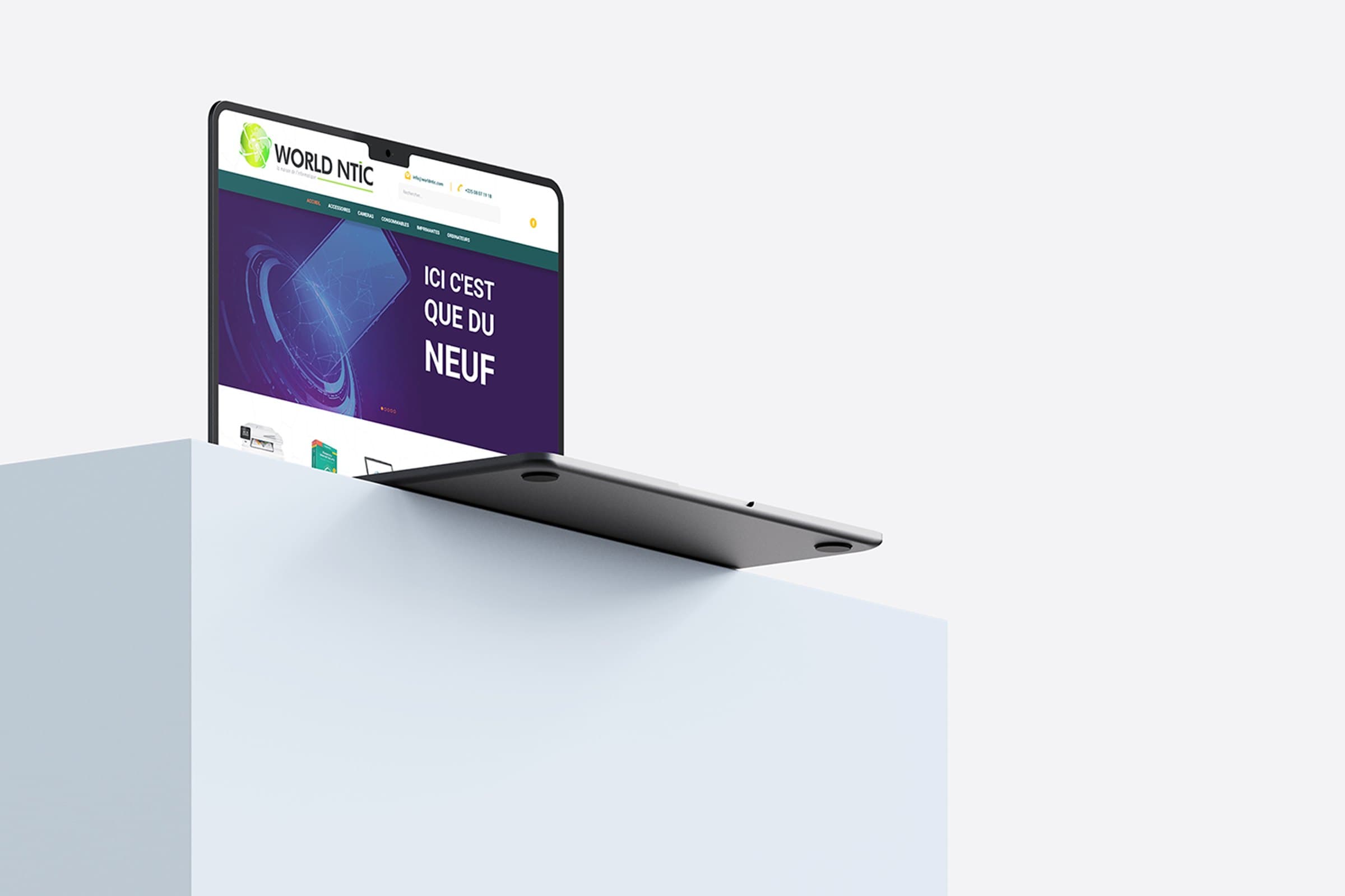 Site web World NTIC